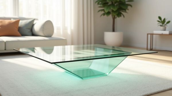 Des tables basses en verre : élégance et style au quotidien